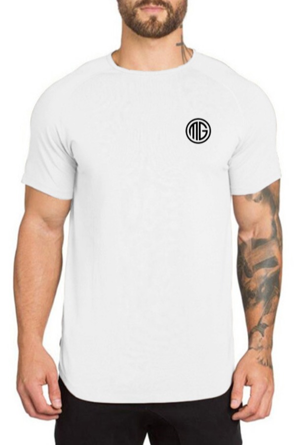 

Lovely Sportswear Letter White T-shirt