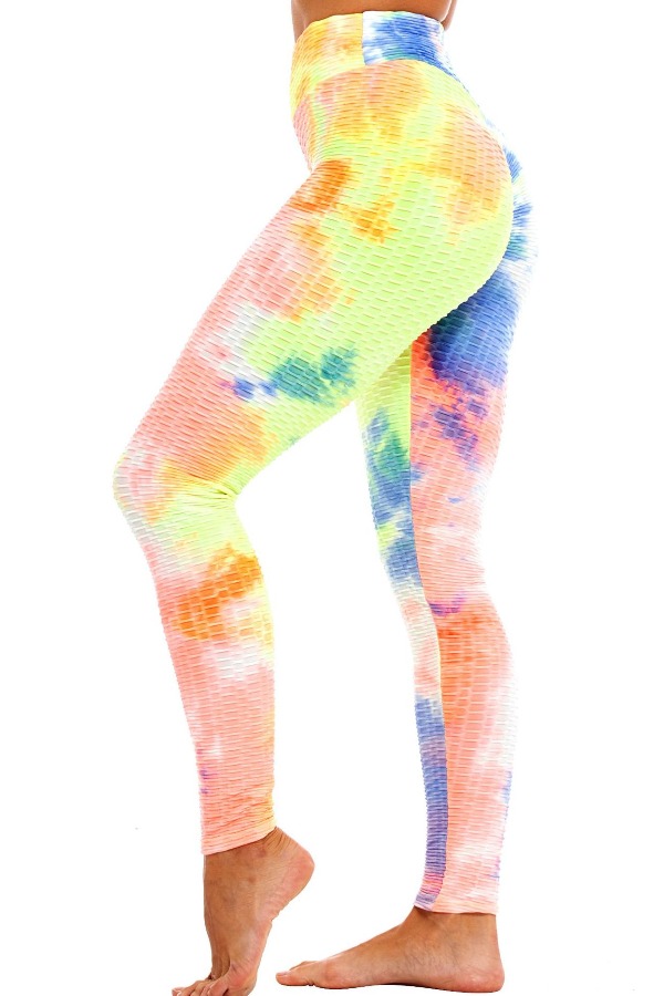 

Lovely Sportswear Tie-dye Multicolor Pants, Multi