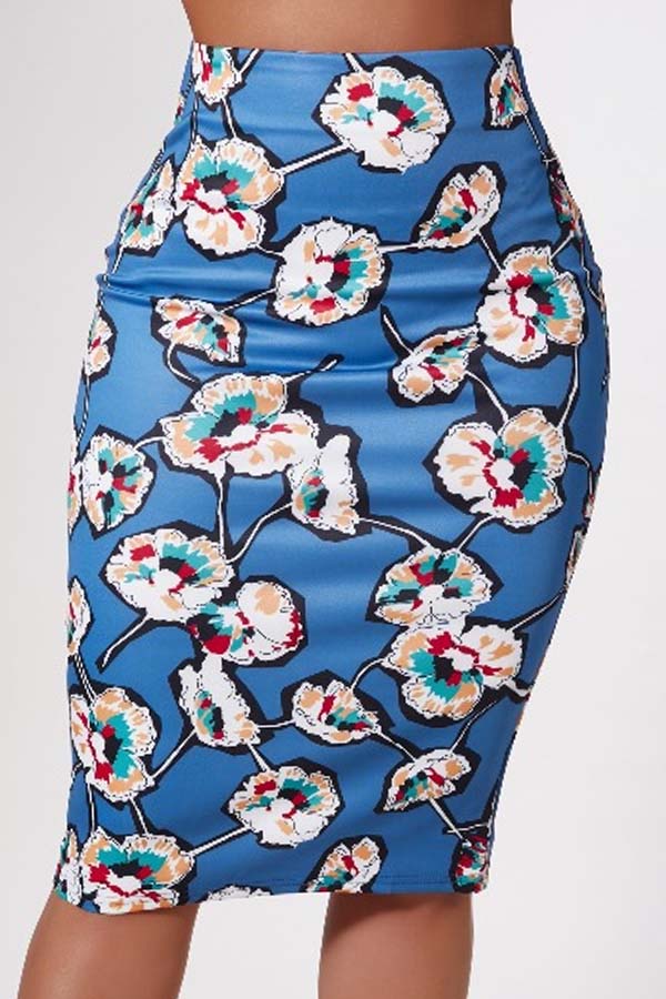 

Lovely Stylish Print Multicolor Skirt, Multi