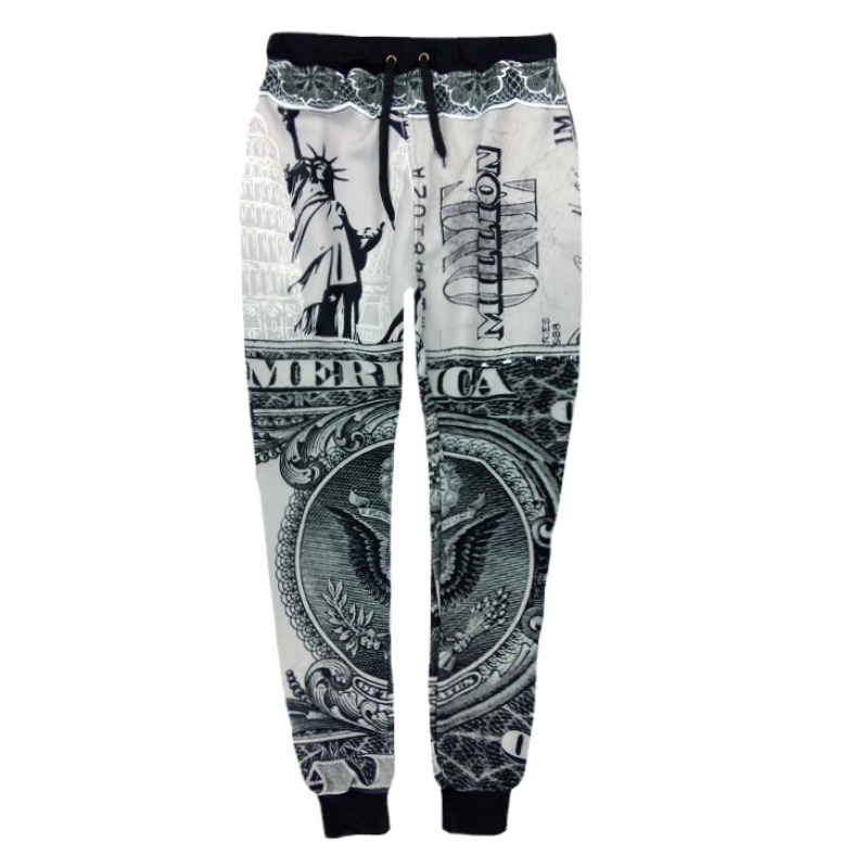 

Lovely Casual Print Olive Pants
