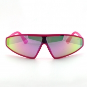 lovely Stylish Gradient Lens Pink Sunglasses