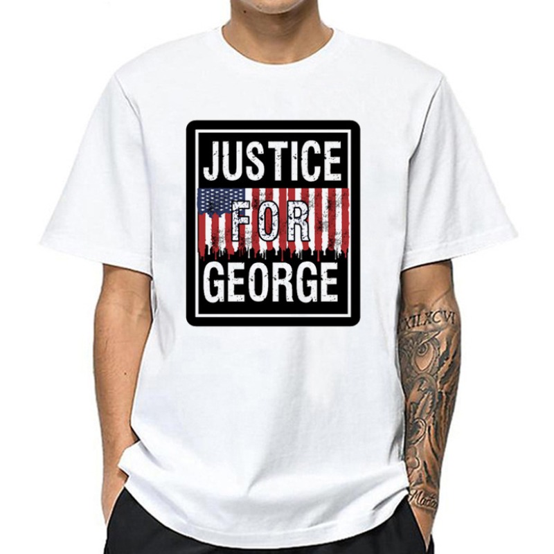 

Men lovely Casual O Neck Letter Print White T-shirt