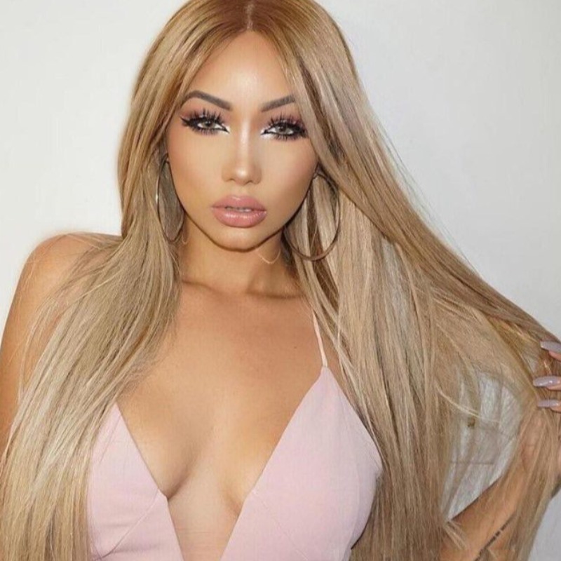 

lovely Trendy Long Gold Wigs