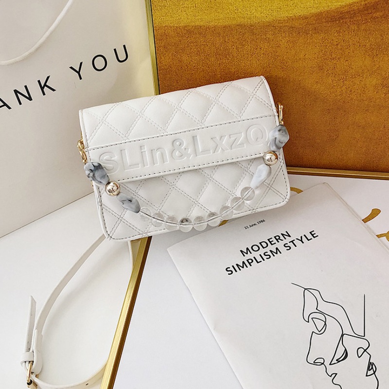 

lovely Trendy Letter White Messenger Bag