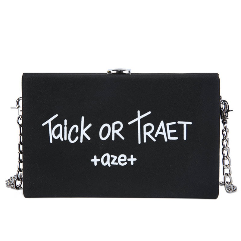 

lovely Casual Letter Black Crossbody Bag