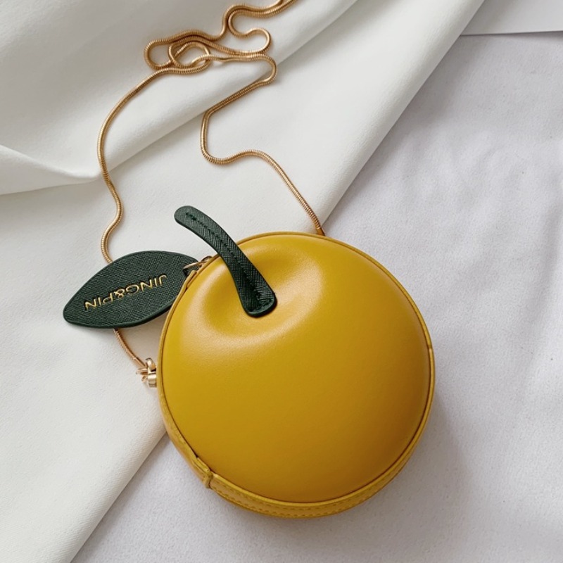 

lovely Chic Apple Yellow Crossbody Bag