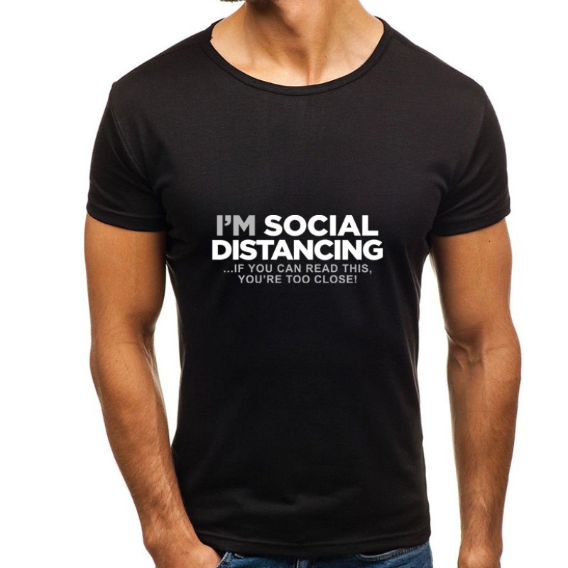

lovely Casual O Neck Letter Print Black T-shirt