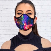 Lovely Stylish Print Multicolor Face Mask