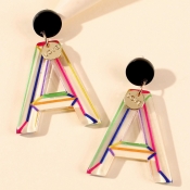 lovely Casual See-through Multicolor Earring