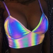 Lovely Sexy Skinny Silver Camisole