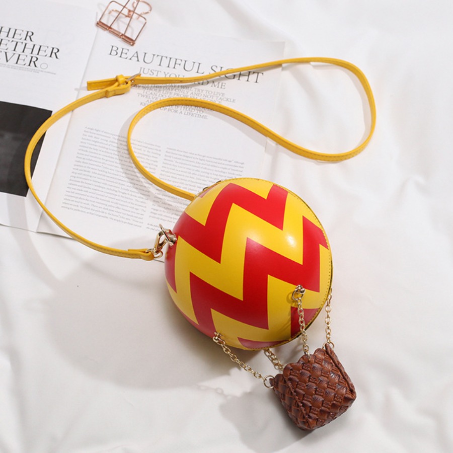 

lovely Chic Patchwork Yellow Crossbody Bag