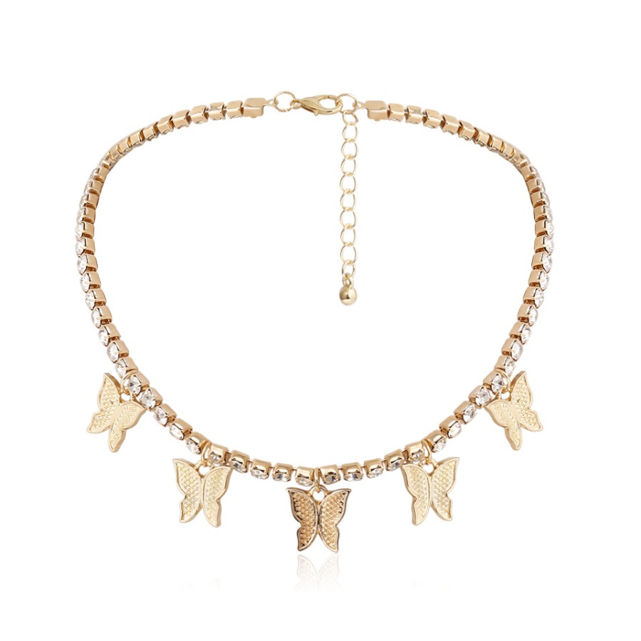 

lovely Chic Butterfly Gold Necklace