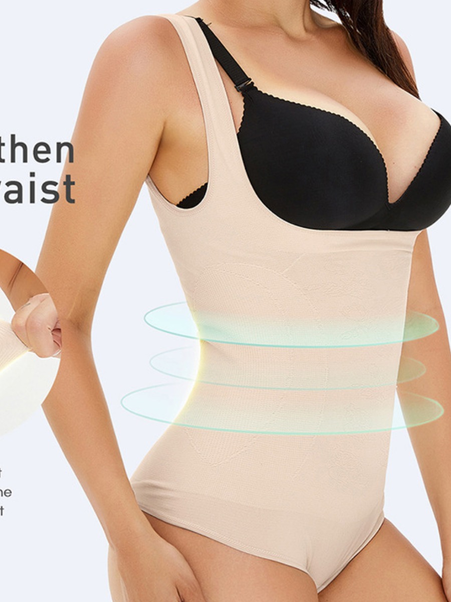 

lovely Sportswear Skinny Skin Color Bustiers