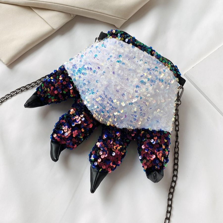 

lovely Chic Sequined Blue Crossbody Bag