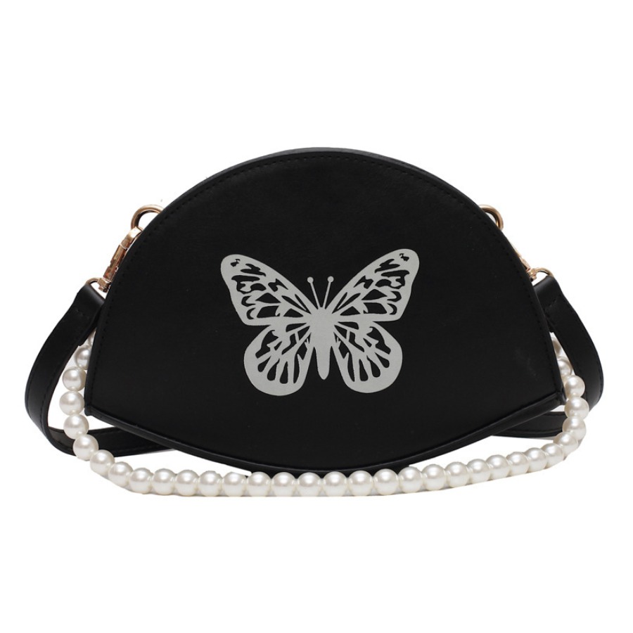 

lovely Chic Butterfly Black Crossbody Bag