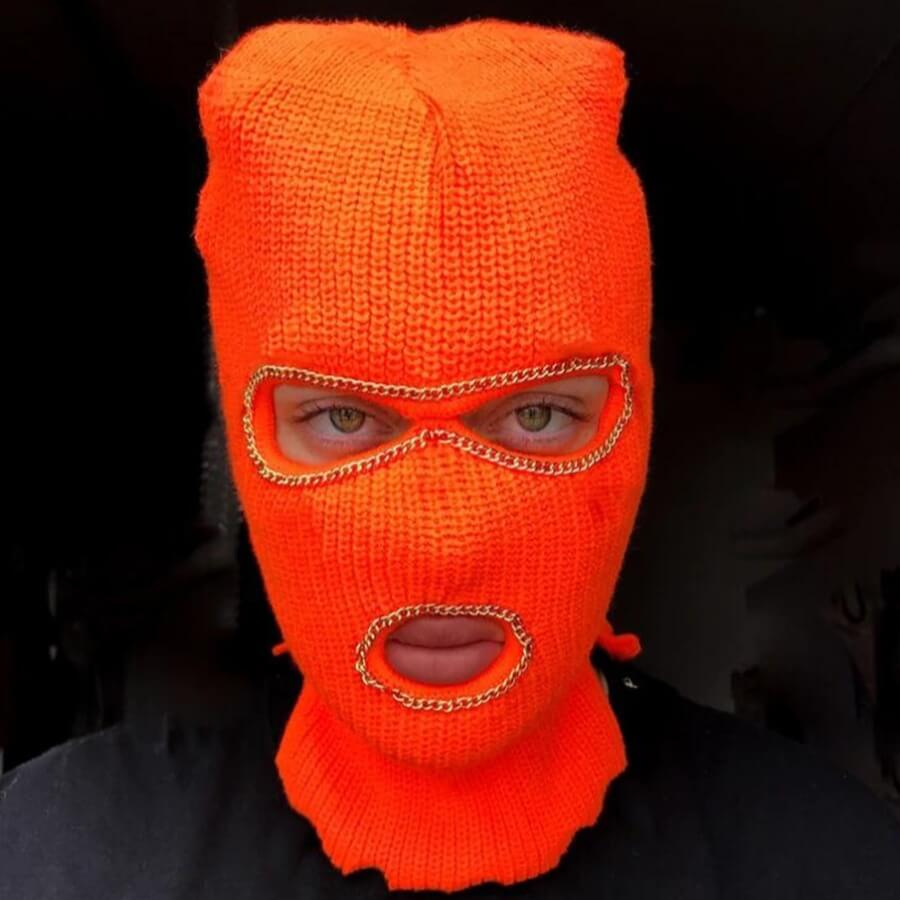 

lovely Hollow-out Croci Facekini Face Mask
