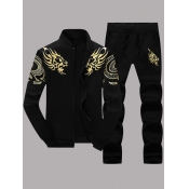 LW Polyester Casual National totem Regular sleeve 