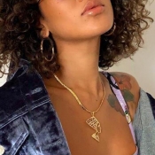 Lovely Chic Gold Necklace