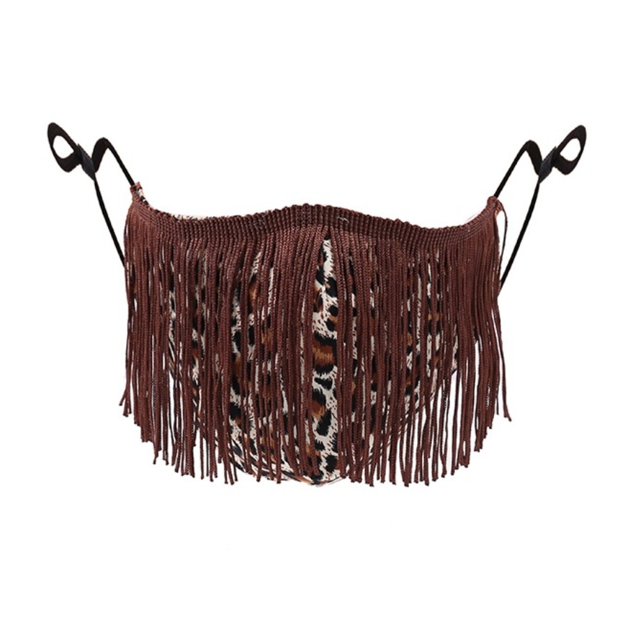 

lovely Tassel Design Coffee Face Mask