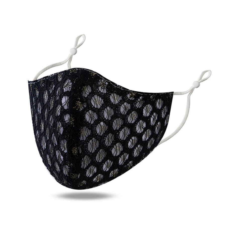 

lovely Print Black Face Mask