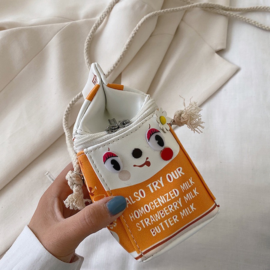 

lovely Chic Cartoon Yellow Crossbody Bag