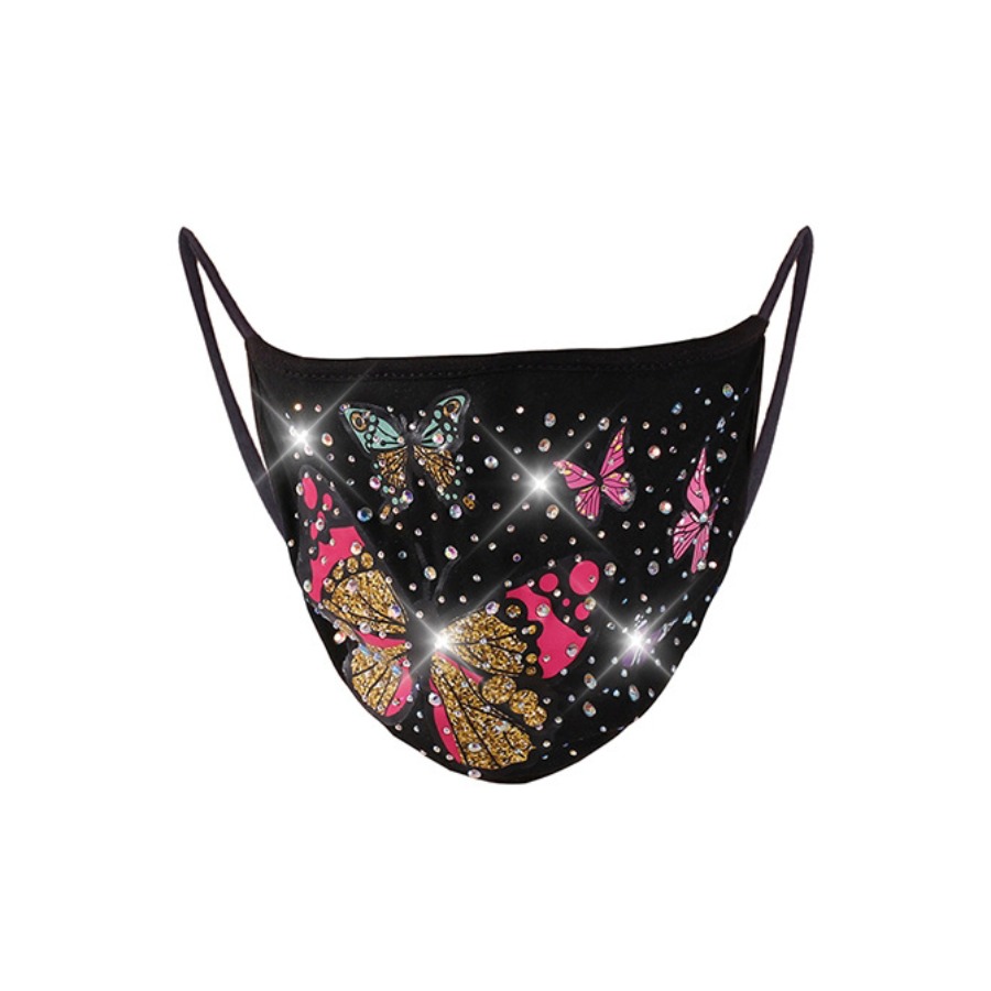 

Lovely Butterfly Pink Face Mask