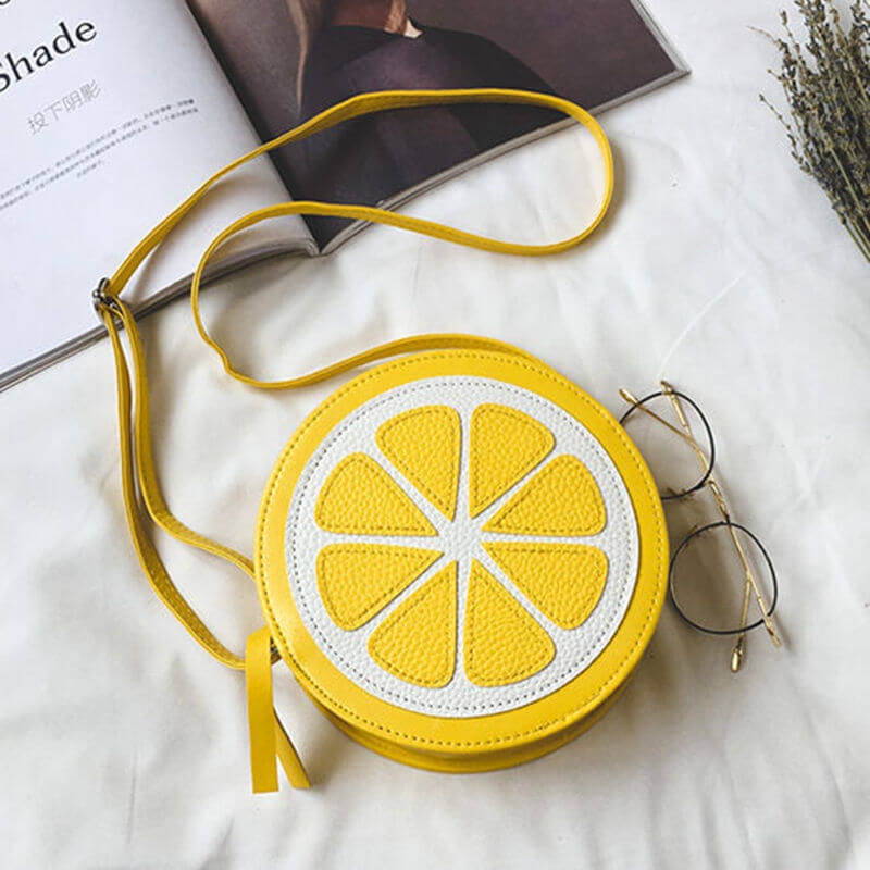 

Lovely Chic Patchwork Yellow Crossbody Bag