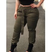 lovely Chic Basic Army Green Plus Size Pants