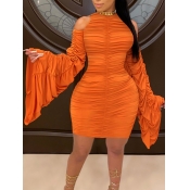 Lovely Plus Size Trendy Hollow-out Fold Design Cro