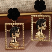 lovely Stylish Hollow-out Gold Earring