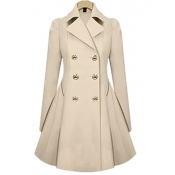 Lovely Stylish Turndown Collar Buttons Design Apri