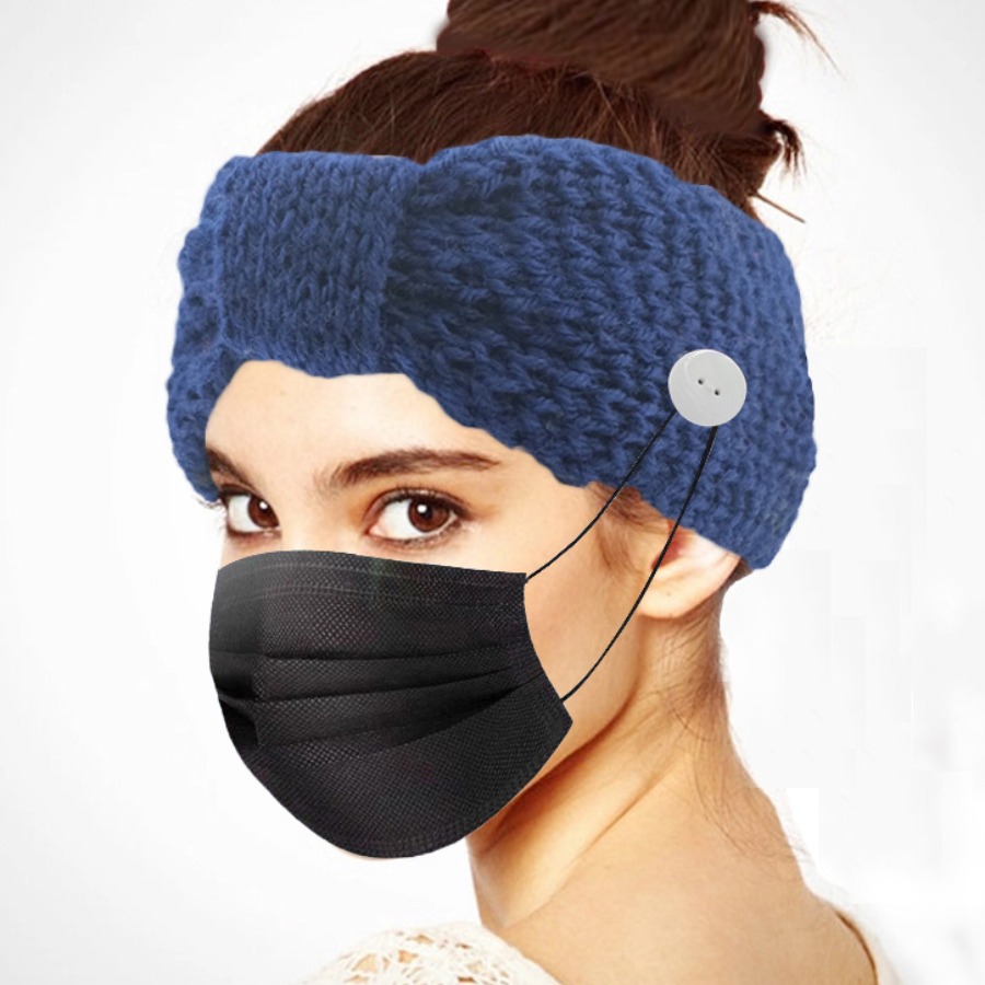 

Lovely Trendy Basic Blue Headband