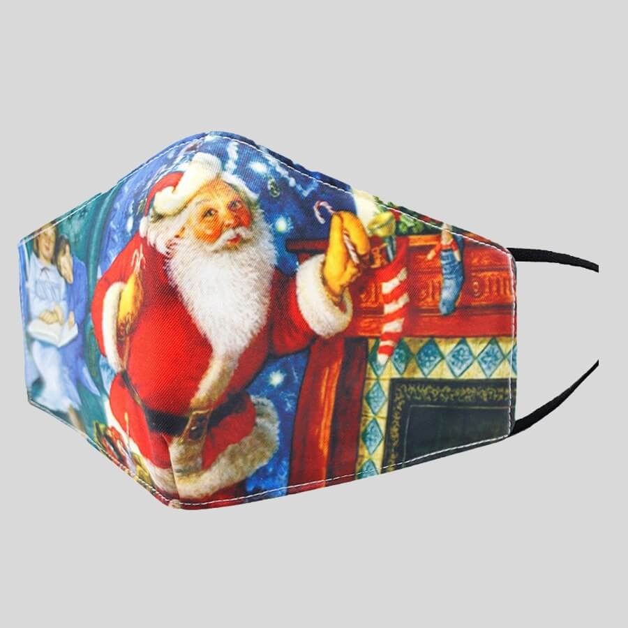 

Lovely Print Multicolor Face Mask, Multi