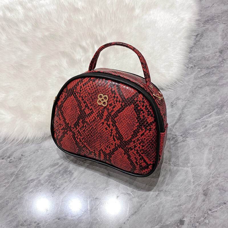 

Lovely Trendy Print Red Crossbody Bag