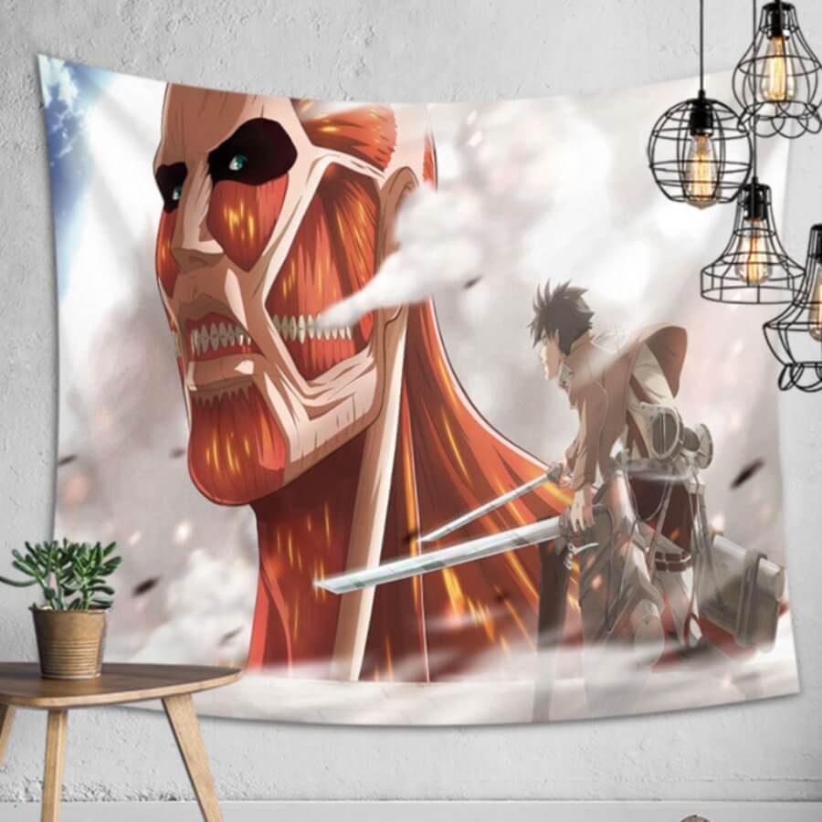 

Lovely Trendy Print Jacinth Decorative Wall Cloth