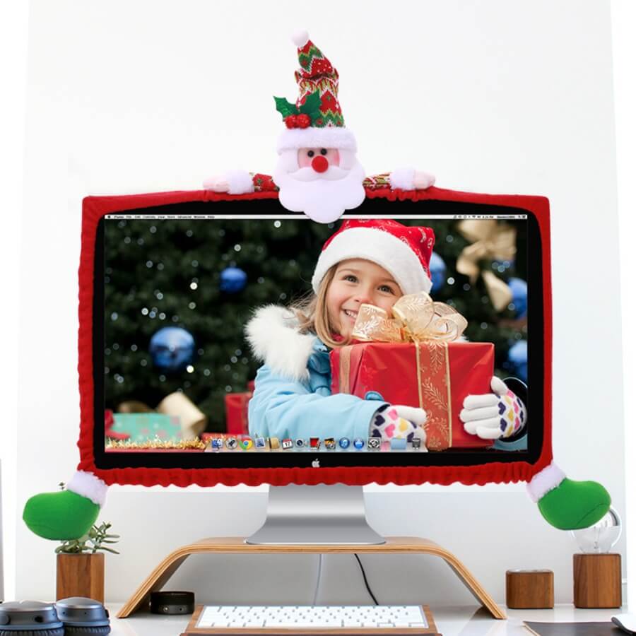 

Lovely Christmas Day Patchwork Red Basic Soft Outfit