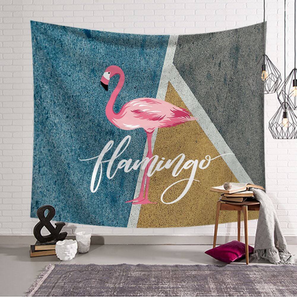 

Lovely Stylish Print Blue Decorative Wall Cloth