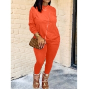 LW Round Neck Regular Fit Pants Set
