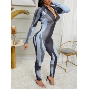 Lovely Sportswear Zipper Design Patchwork Black Gr