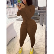 LW Turtleneck Long Sleeve Basic Teddy Pants Set