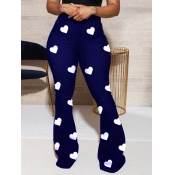 LW Plus Size High Stretchy Heart Print Pants