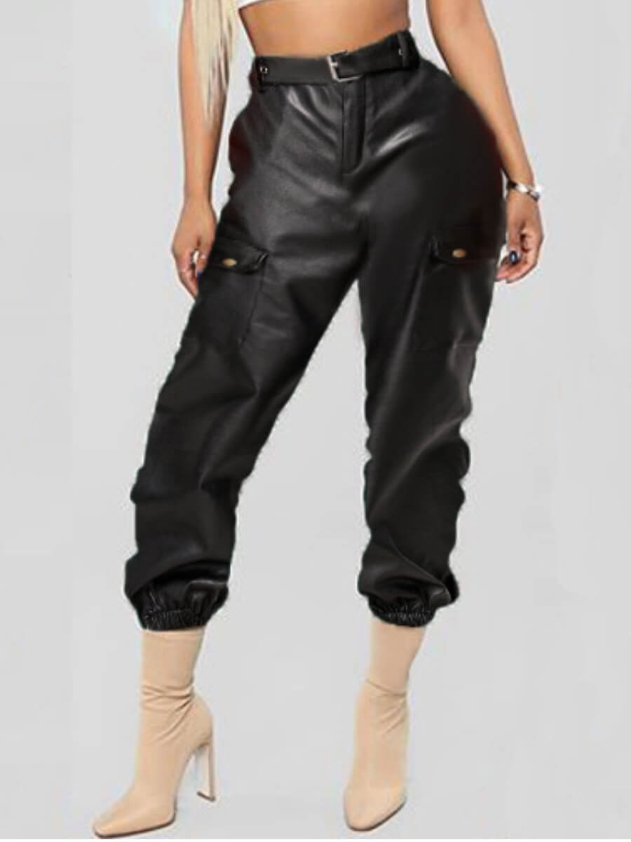 

Lovely Street Basic Black Pants