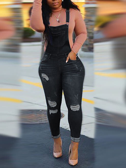 lovelywholesale black jumpsuits