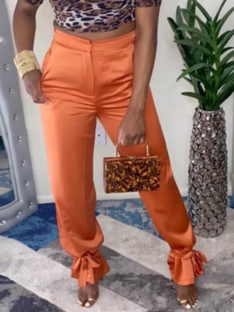 

Lovely Casual Basic Croci Pants