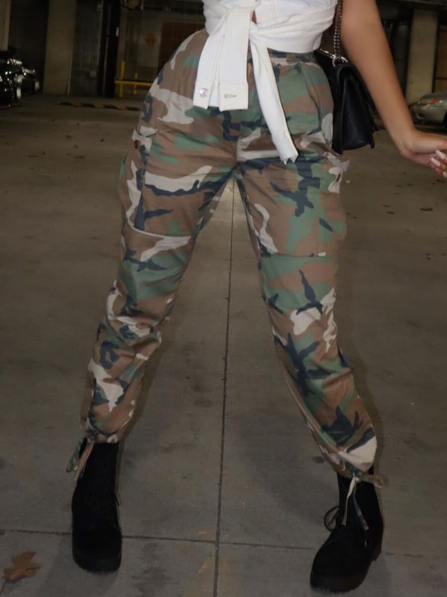 

Lovely Street Camo Print Pants