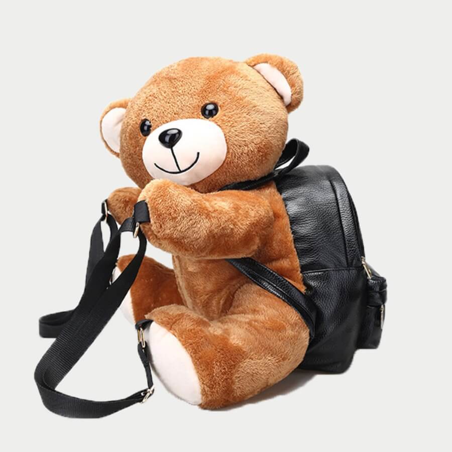 

Lovely Chic Cartoon Brown Crossbody Bag