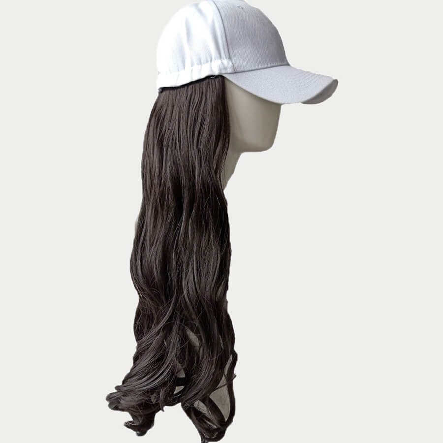 

Lovely Hign-temperature Resistance Stitching Black Wigs