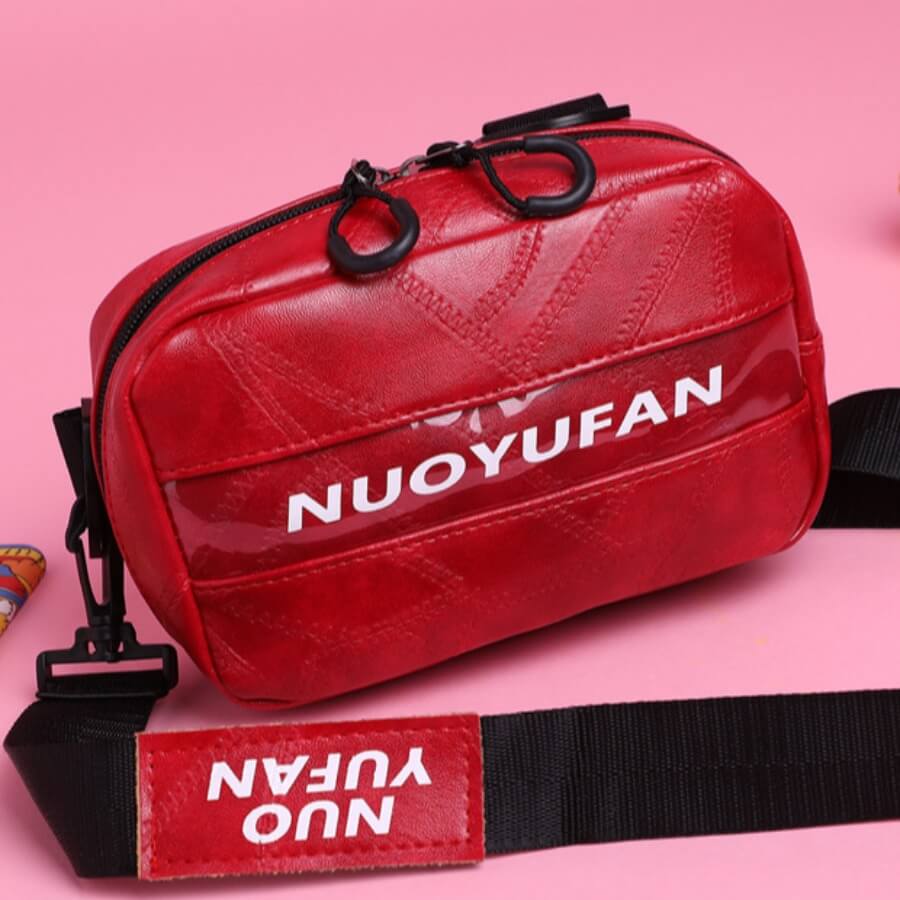 

Lovely Casual Letter Print Red Crossbody Bag