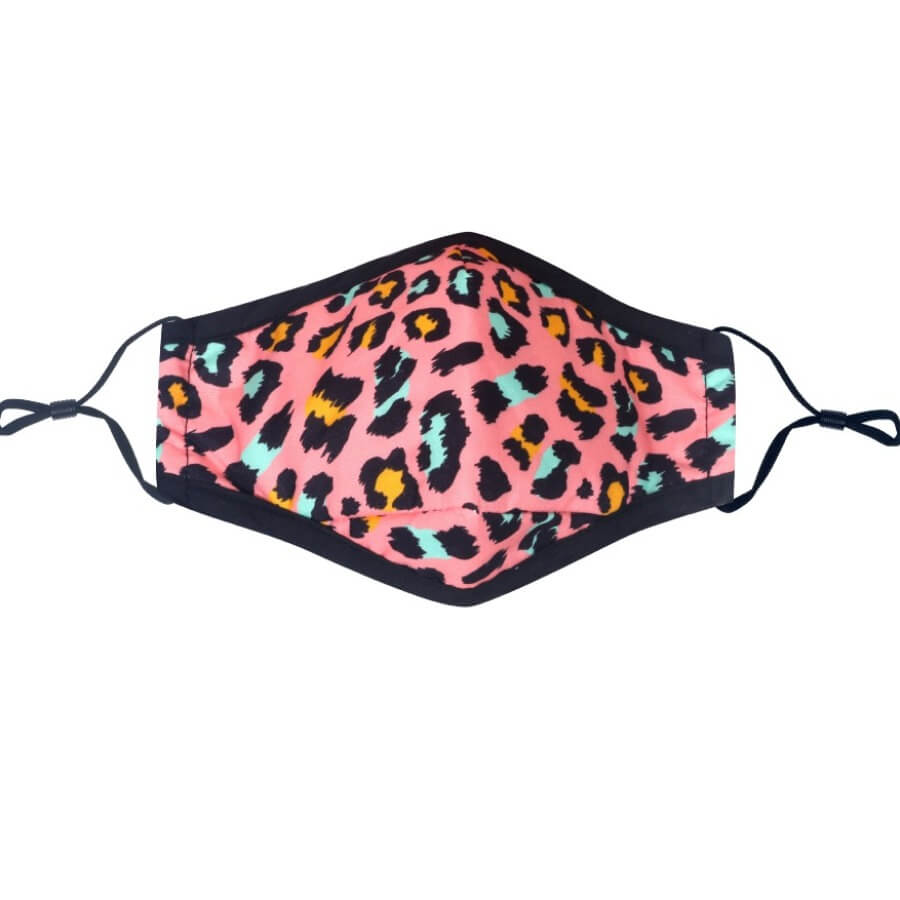 

Lovely Casual Leopard Print Pink Face Mask