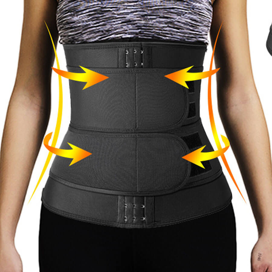 

Lovely Sportswear Skinny Patchwork Black Waist Trainer
